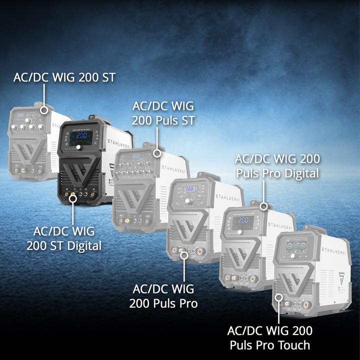 Actual product image Stahlwerk AC/DC TIG 200 ST Digital
