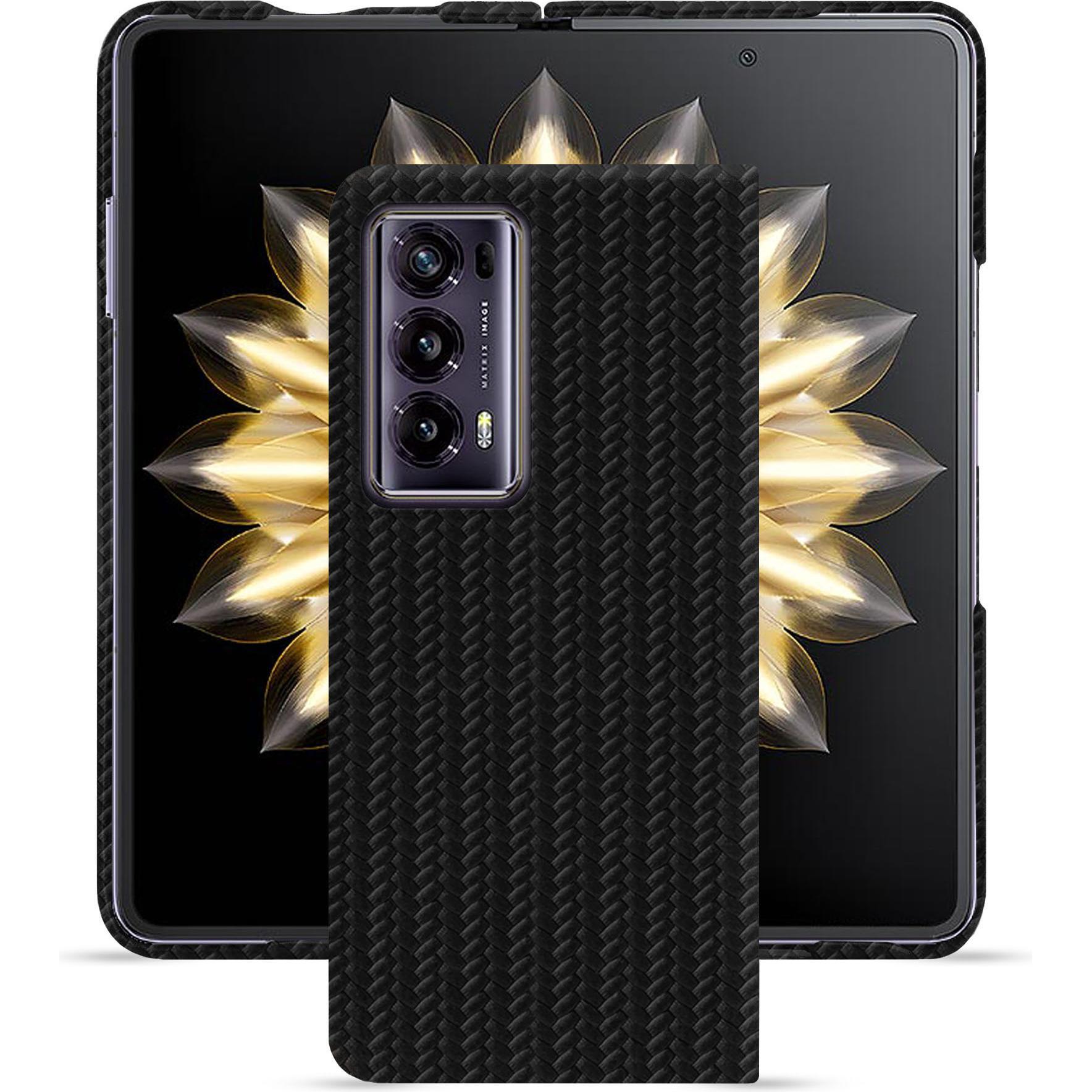 Noreve Honor Magic V2: cover in pelle (Honor Magic V2), Cover smartphone, Nero