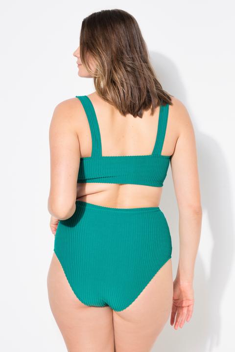 Image du produit Studio Untold Bas de bikini, shorty taille haute, matière texturée (50)