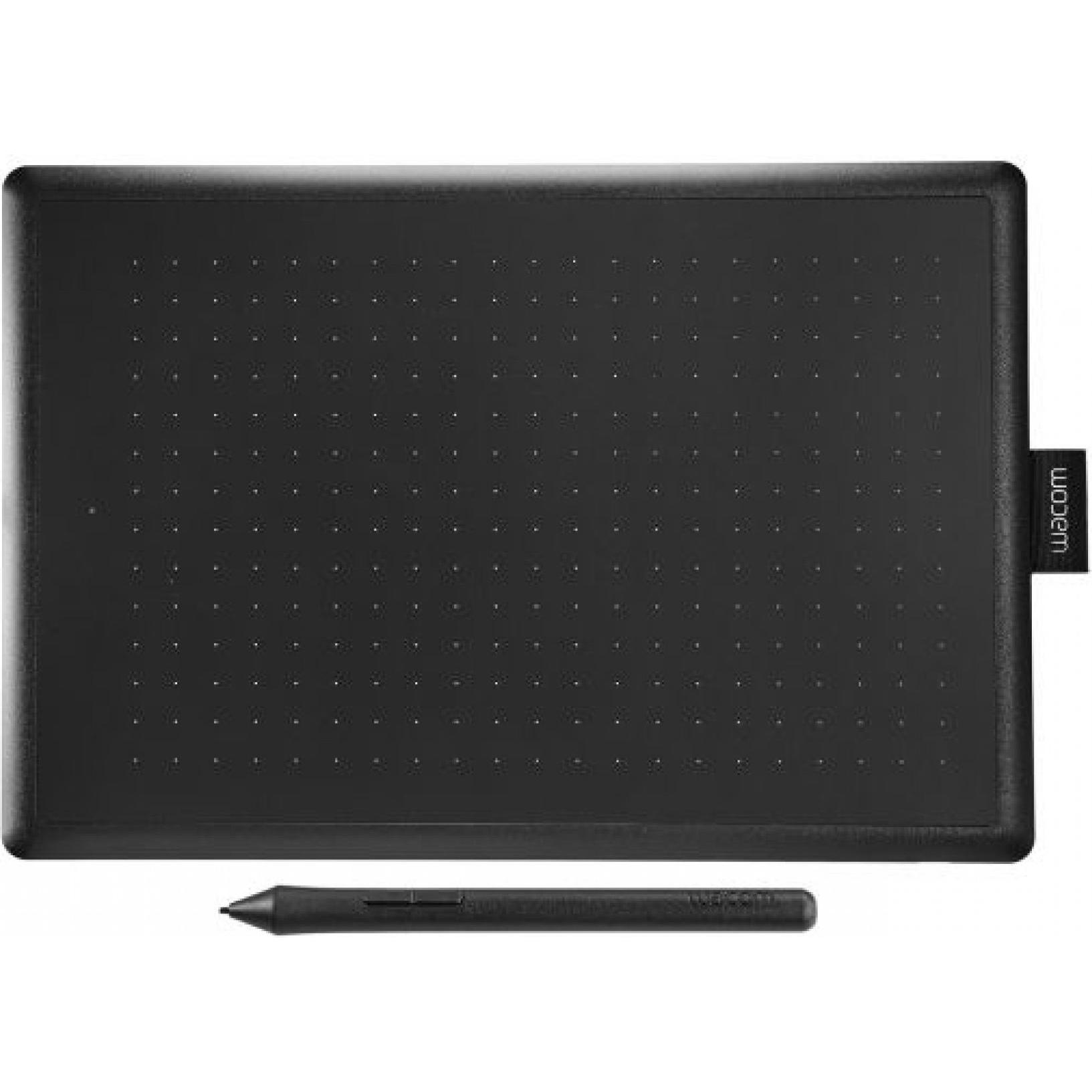 Wacom One M (10", 2540 lpi), Grafiktablett, Schwarz, Rot