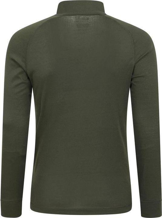 Actual product image Mountain Warehouse Mens Talus Zip Neck Long-Sleeved Thermal Top (S)