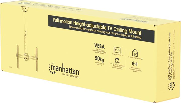Produktbild Manhattan Höhenverstellbare TV-Deckenhalterung (Decke, 50 kg, 37" - 70")