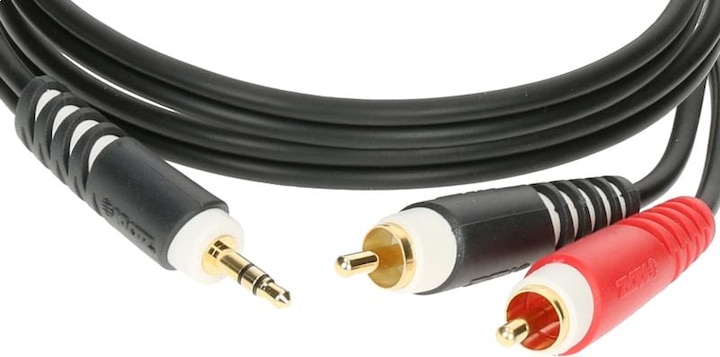 Produktbild Klotz Kabel AY7-0100 Miniklinke-Cinch 1m (1 m)
