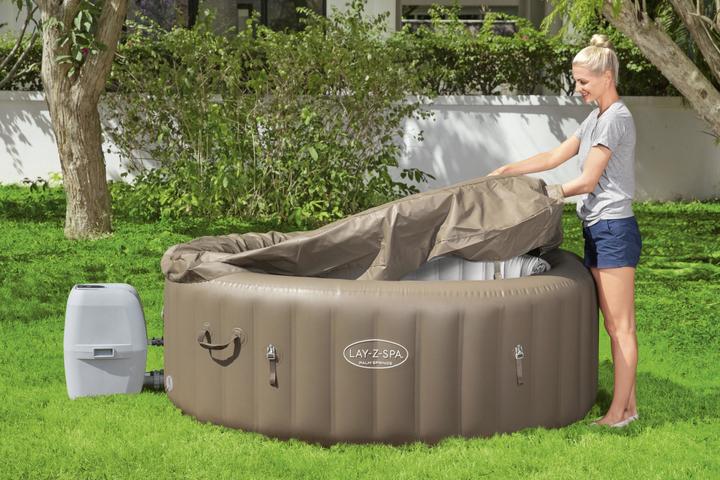 Actual product image Bestway 60017 Spa/Whirlpool, Round (6 Persons)