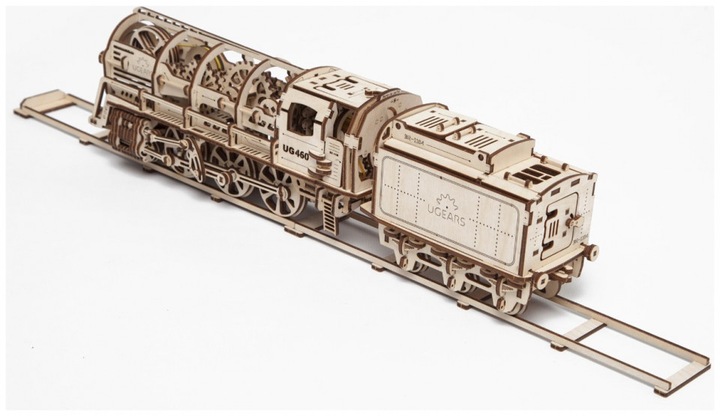 Immagine prodotto Ugears Locomotiva a vapore con tender