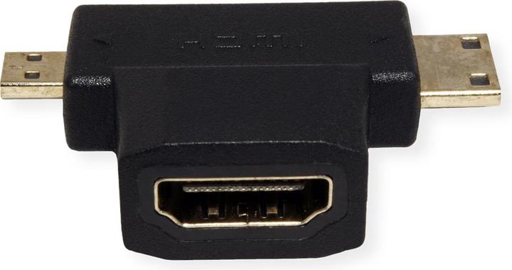Image du produit Value T-Adaptateur HDMI HDMI (HDMI, 2 cm)