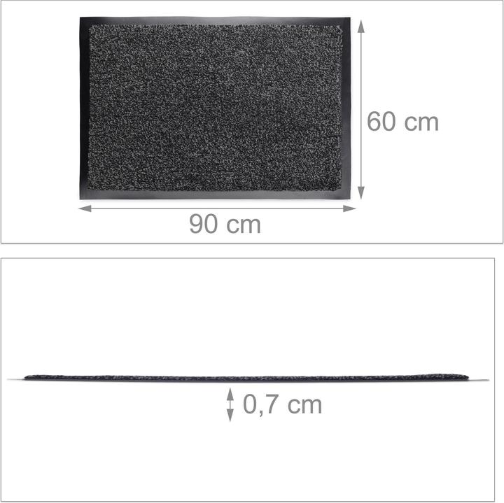 Actual product image Relaxdays Doormat (90 x 60 x 0.7 cm)