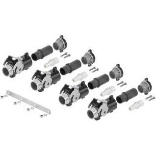 Weidmüller Steckverbinder-Set RockStar HDC HP 2451990000 1 St., Cavo + Spina elettrica