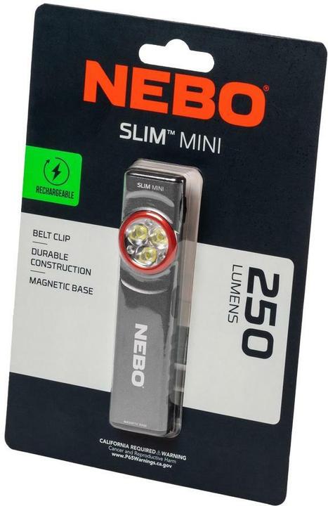 Actual product image Nebo SLIM MINI LED-Arbeitslampe (10.30 cm, 250 lm)
