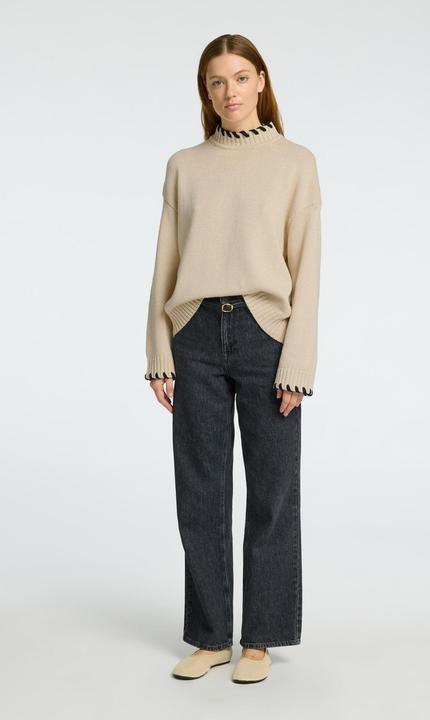 Immagine prodotto Selected Femme Langarm Pullover mit hohem Kragen (S)