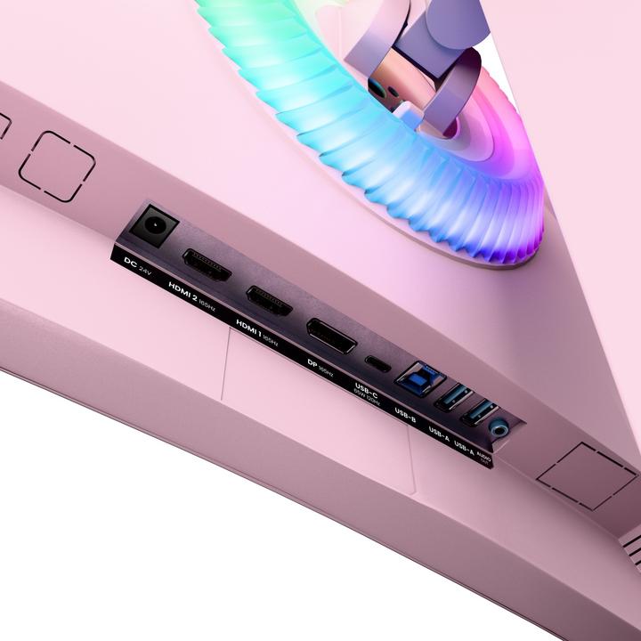 Produktbild Arozzi TFT Nova 49" VA 165Hz pink (5120 x 1440 Pixel, 49")