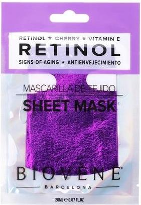 Immagine prodotto NoName Biovene Sheet Mask con Retinolo e Vitamina E