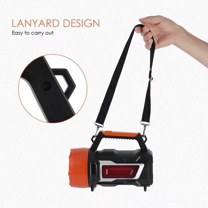 Produktbild Boruit Lampe - Wiederaufladbare LED-Taschenlampe mit Hochleistungskurbel - Dynamo