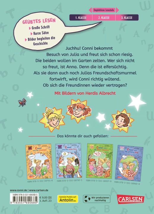Produktbild Conni und die Freundschaftssterne (Deutsch, Julia Boehme, Herdis Albrecht, 2023)