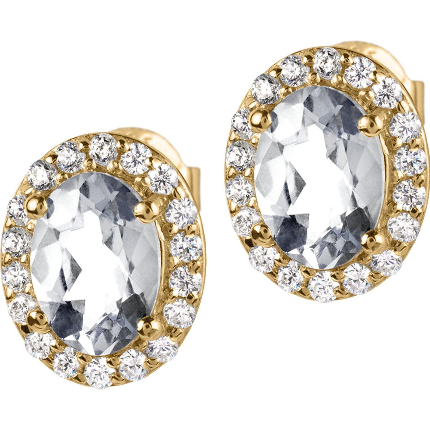 Jacques Lemans, Ohrringe, Ohrstecker, (925er Silber)