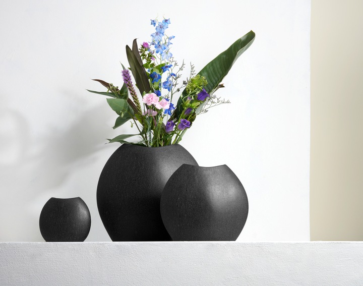 Produktbild ASA Selection moon Vase black iron 16cm (1 x)