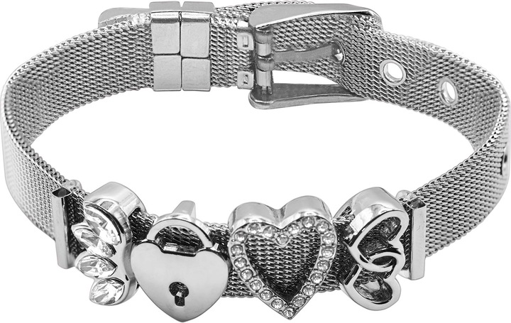Produktbild Heideman Mesh Armband poliert (100% Edelstahl)