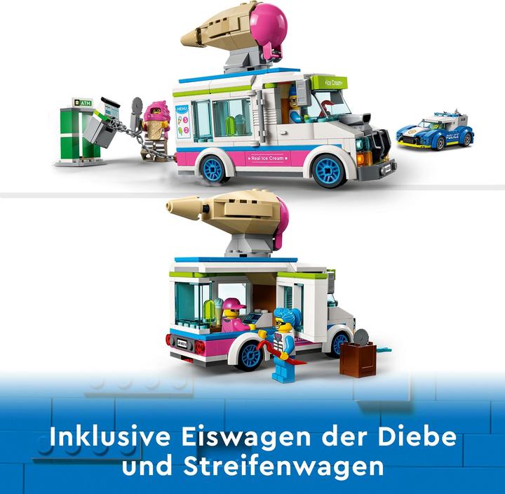 Produktbild LEGO Eiswagen-Verfolgungsjagd (60314, LEGO City)