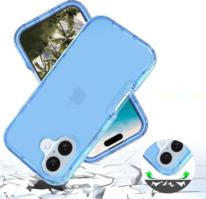 Image du produit Cover-Discount iPhone 16 - Stossfeste Hybrid Handyhülle (Apple iPhone 16)