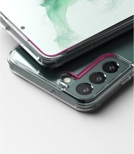 Actual product image Ringke Fusion tpu case with frame for Samsung galaxy s22 + (s22 plus) transparent (Samsung Galaxy S22+)