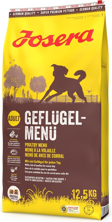 Produktbild Josera Geflügel-Menü (Adult, 1 Stk., 12500 g)
