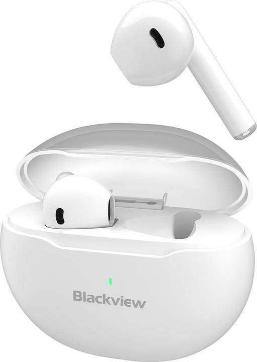 Actual product image Blackview AirBuds 6 Headset Stereo (TWS) In-ear Calls/Music USB Type-C Bluetooth White (20 h, Wireless)