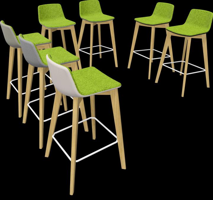 Produktbild Narbutas Twist & Sit Barhocker