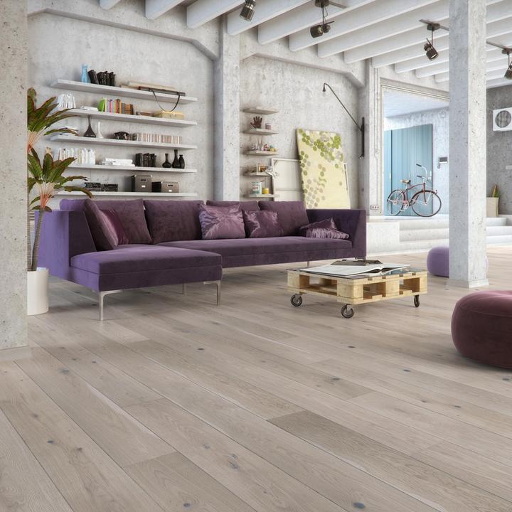Produktbild DIY-Wood 1-Stab 14MM EIche Aschgrau (Fertigparkett, 1.38 m²)