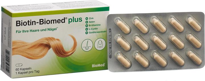 Actual product image Biomed plus Kaps (60 Piece, Capsules, 56 g)