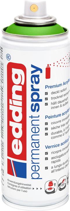 Produktbild Edding Acrylspray 5200 200 ml, Gelbgrün matt (Gelbgrün, 0.20 l)