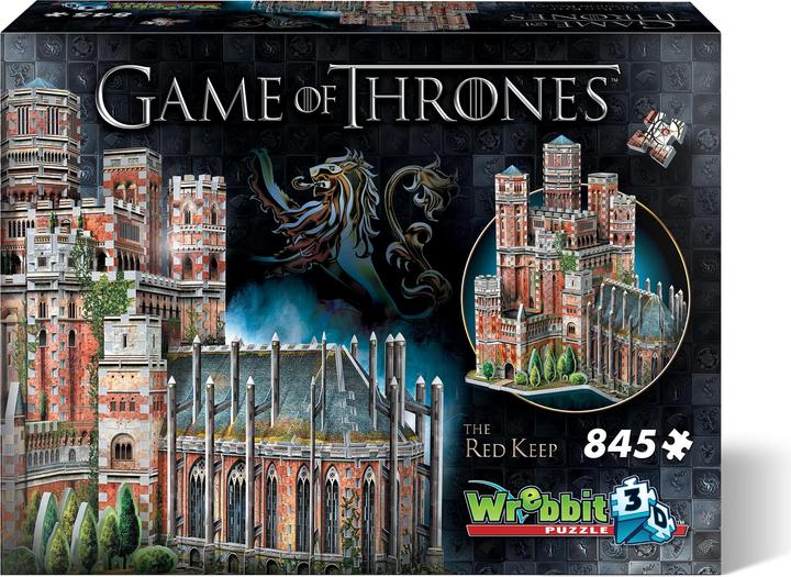Produktbild Wrebbit 3D Game of Thrones: Der Rote Bergfried (845 Teile)