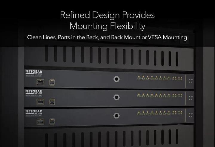 Image du produit Netgear Commutateur PoE++ AV Line M4250-26G4F-PoE++ 28 Port (30 ports)