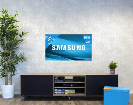 Produktbild Samsung GU43CU8589UXZG (43", LED, 4K, 2023)