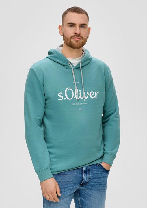 Produktbild s.Oliver Sweatshirt Sweatshirt mit Labelprint (XXL)