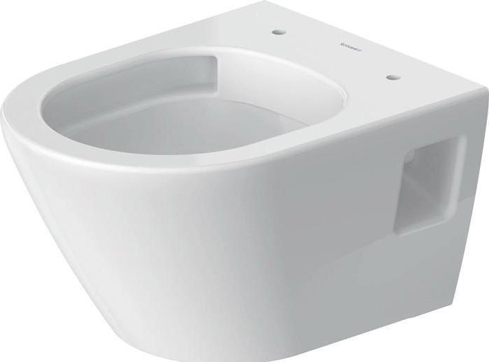 Duravit WC sospeso D-NEO Compact senza bordo HygieneGlaze bianco