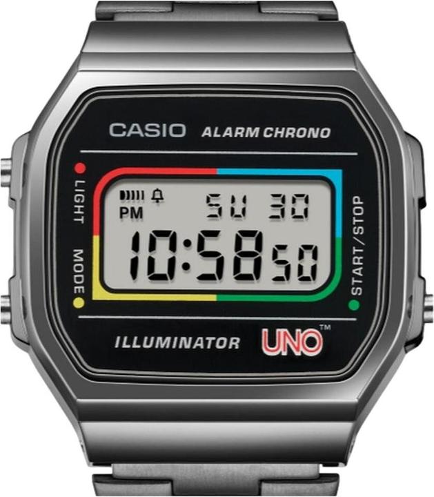 Produktbild Casio Vintage Uno - A168WEUC-1AER (Digitaluhr, 36.30 mm)