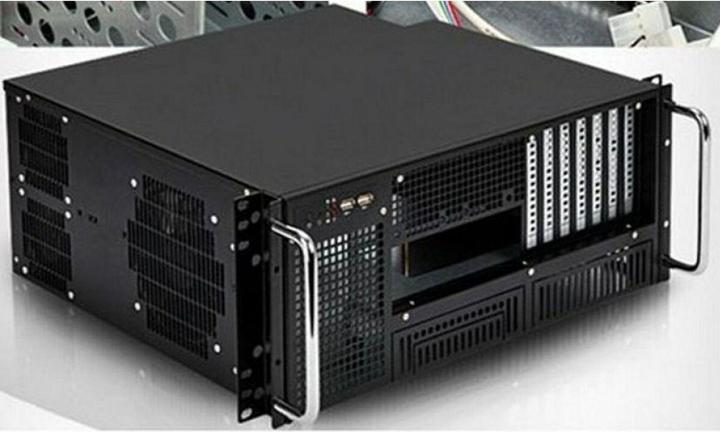 Produktbild Techly I-CASE MP-P4HX-BLK6 Computer-Gehäuse Rack (ATX)