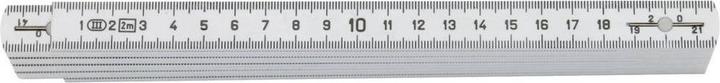 Actual product image Magni Fortis folding rule polyamide 2m/16mm white (2 m)