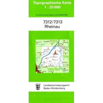 LGL BW Topographische Karten BW.7312/13 Rhein. (43016651)