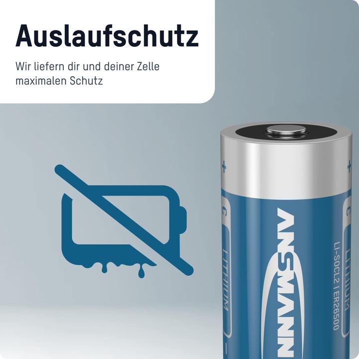 Produktbild Ansmann Lithium-Thionylchlorid (1 Stk., C, 8500 mAh)
