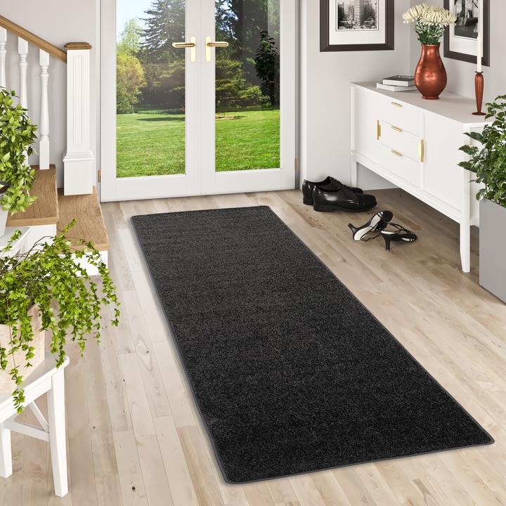 Actual product image Snapstyle Hochflor Velours Läufer Teppich Luna (100 x 100 cm)
