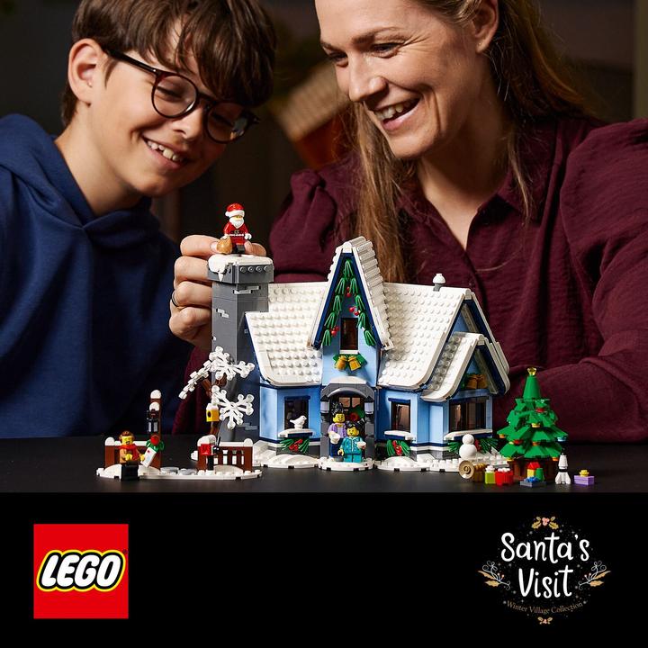 Image du produit LEGO Visite du Père Noël (10293, LEGO Creator Expert, LEGO difficiles à trouver)