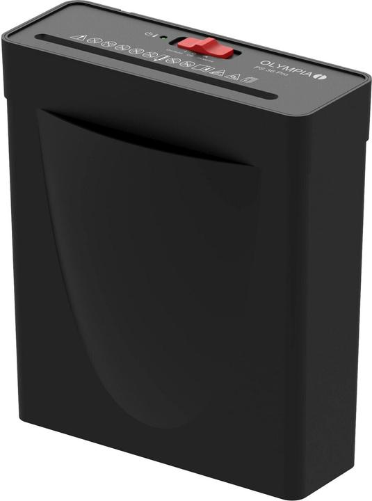 Olympia Aktenvernichter PS 36 Pro schwarz (Streifenschnitt)