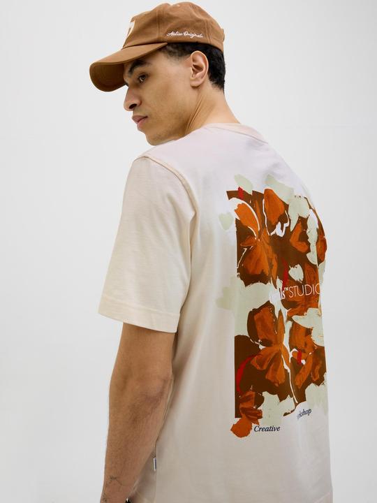 Actual product image Jack & Jones Rückenprint Rundhalsausschnitt T-shirt T-shirt (XXL)