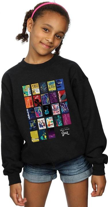 Produktbild Disney Soul Jazz Poster Wall Sweatshirt Mädchen (104)