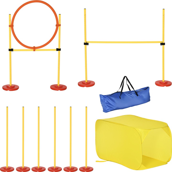 Actual product image PawHut Agility set for 4 different training variants (Agility)