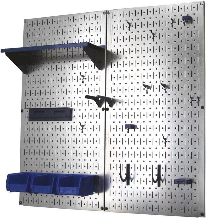 Actual product image Wall Control Steel Pegboard Utility Tool Storage Kit