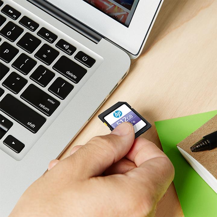 Produktbild HP SDXC-Karte U3 512 GB (512 GB, SDXC, U3, UHS-I)