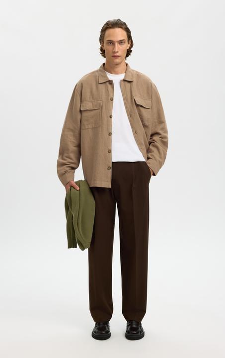 Immagine prodotto Selected Slh-Leroy Linen Blend Overshirt Ls Noos (M)
