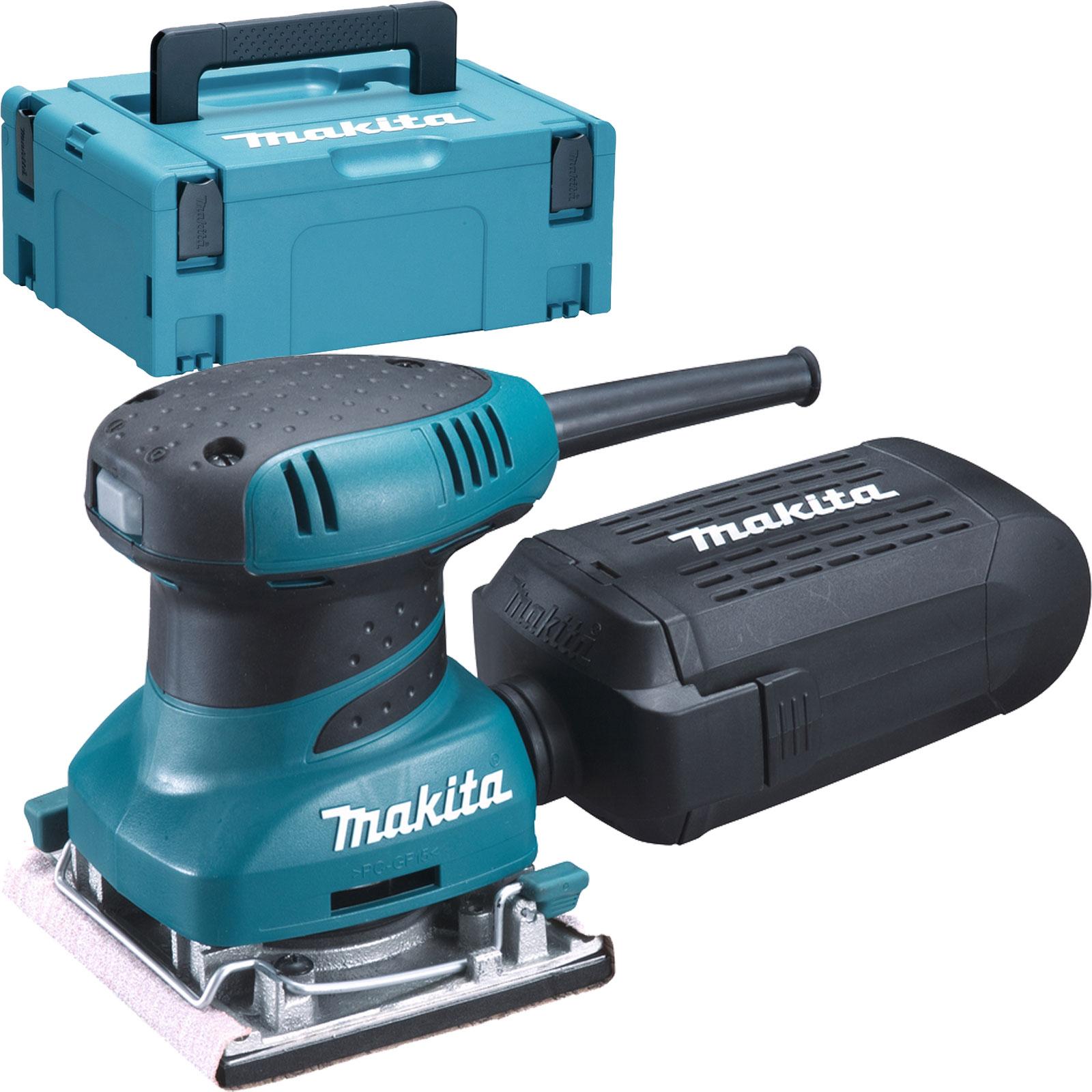 Thumbnail - Makita, Schleifmaschine + Poliermaschine, BO4558J (Schwingschleifer, 200 W)
